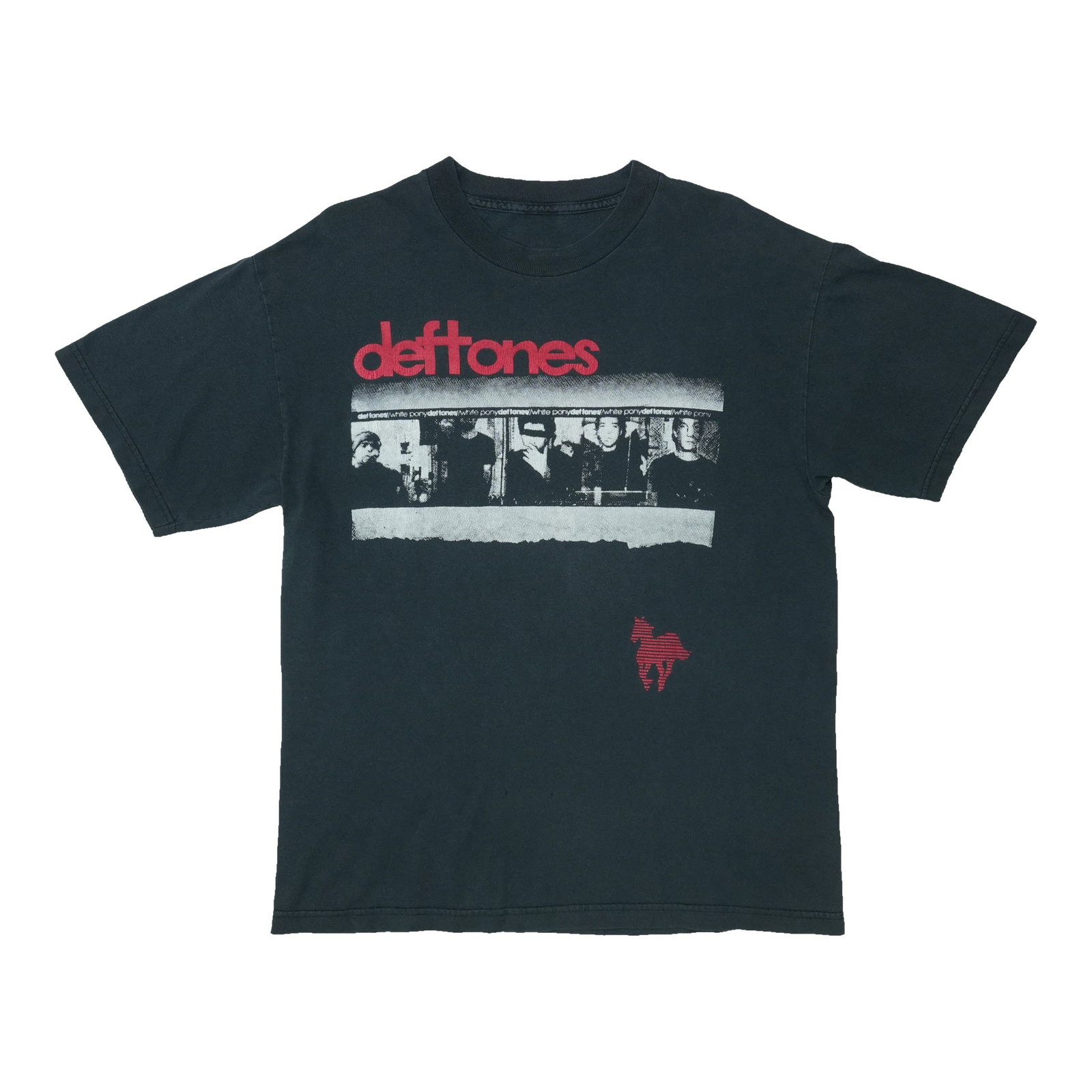 Deftones White Pony Shirt 2000s: Deftones White Pony Shirt 2000s Authentic Deftones White Pony tour shirt from the early 2000s, featuring the iconic album artwork on the front and back. This vintage tee is a must-have for fans of the