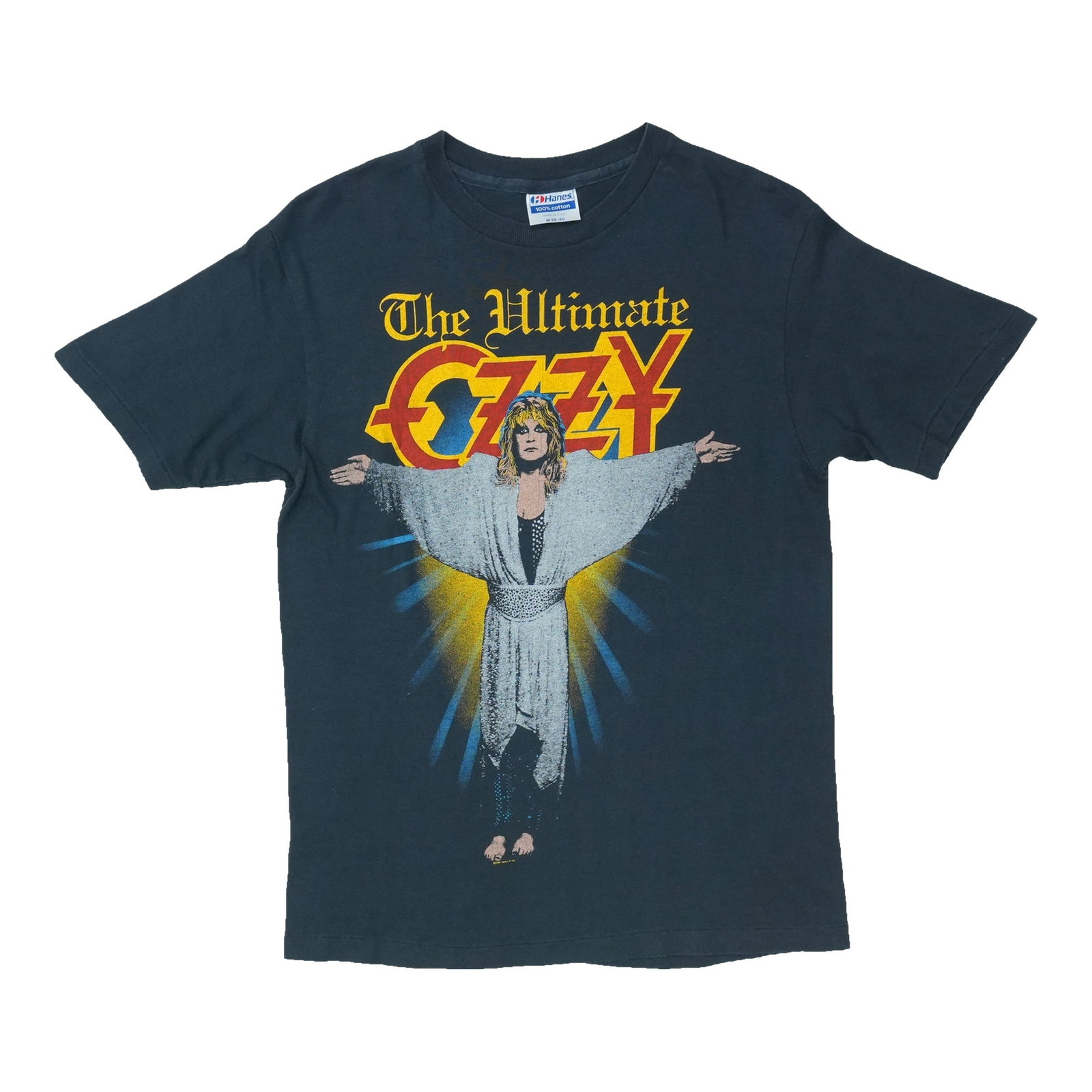 1986 Ozzy Osbourne The Ultimate Tour Shirt: 1986 Ozzy Osbourne The Ultimate Tour Shirt Authentic 1986 Ozzy Osbourne The Ultimate Tour Shirt, featuring the iconic tour logo and design, is a must-have for any Osbourne fan. Made from high-quality 