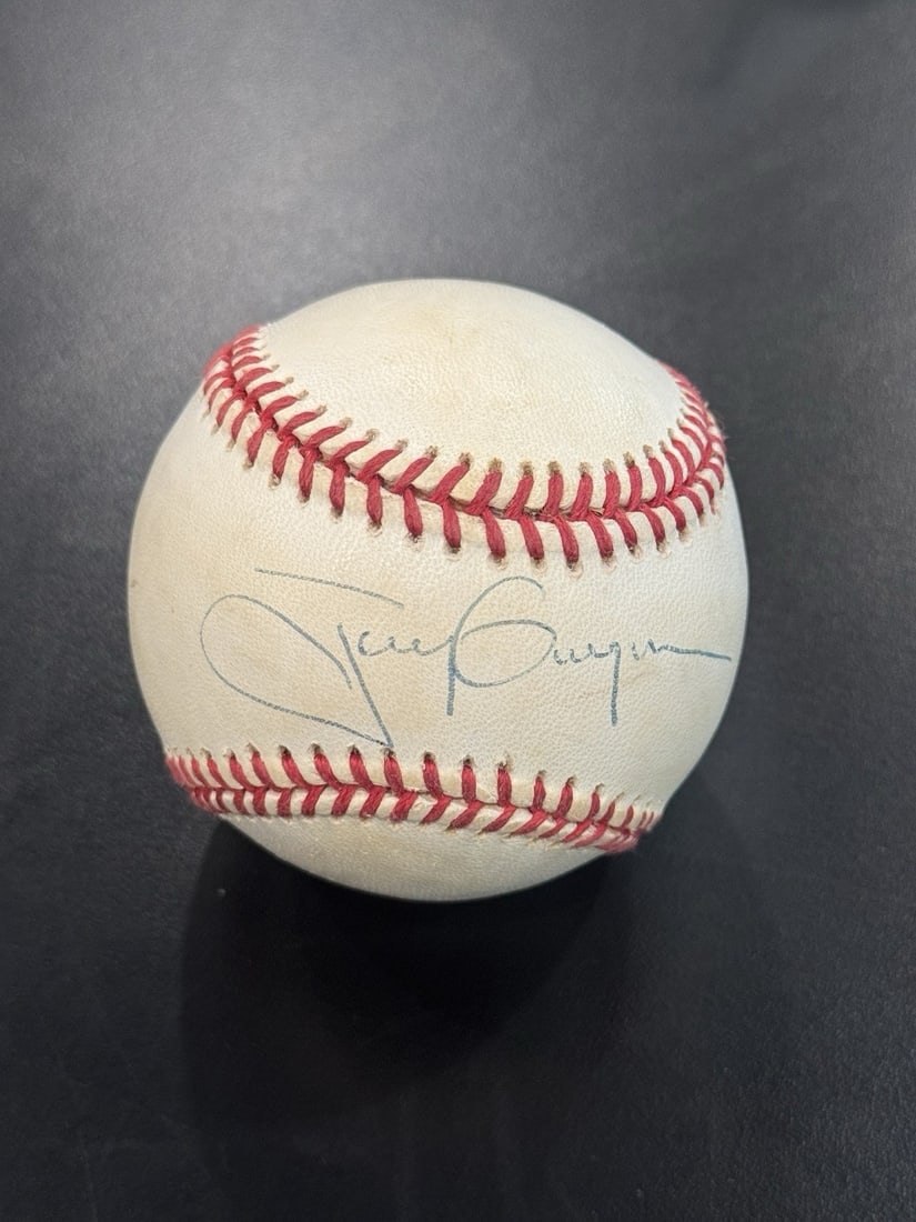 SIGNED MLB HOF BASEBALL TONY GWYNN JSA LOA: SIGNED MLB HOF BASEBALL TONY GWYNN JSA LOA Item Specifics: Player: Tony Gwynn Sport: Baseball Signed: Yes Original/Reprint: Original Autograph Authentication: James Spence Authentication (JSA) Product
