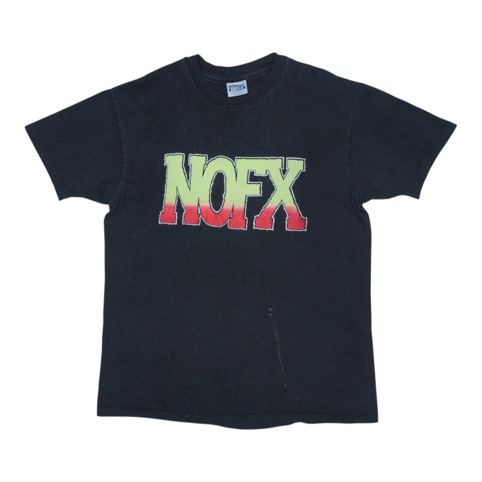NOFX 1991 Ribbed Tour Shirt: NOFX 1991 Ribbed Tour Shirt Authentic NOFX 1991 Ribbed Tour Shirt, featuring the iconic band's logo and design, this vintage tour tee is a must-have for fans of the punk rock legends. Made from high-q