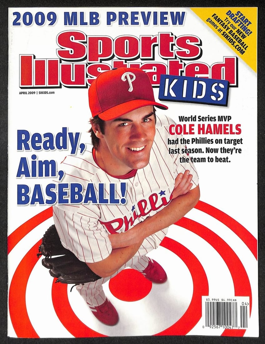 Sports Illustrated for Kids Newsstand w Hamels Cards Lewis Hamilton: Sports Illustrated for Kids Newsstand w Hamels Cards Lewis Hamilton Sports Illustrated for Kids Newsstand featuring Cole Hamels and Lewis Hamilton, a nostalgic collection of sports news and