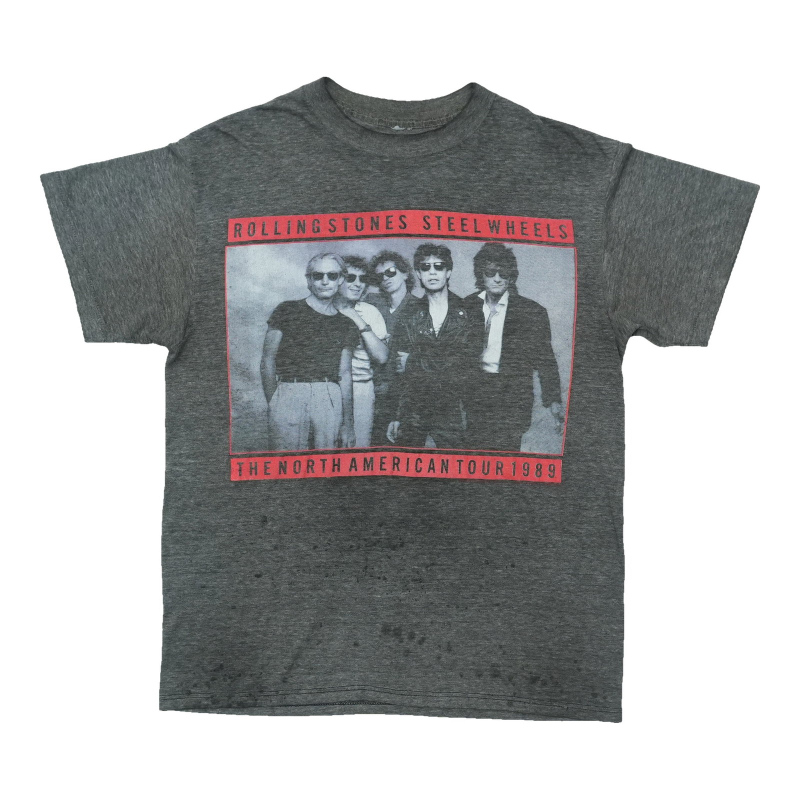 1989 Rolling Stones Steel Wheels North American Tour Shirt (1 of 4)