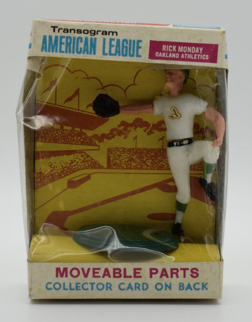1969 Transogram Rick Monday Oakland Athletics Statue w/ Box 209813 (1 of 4)