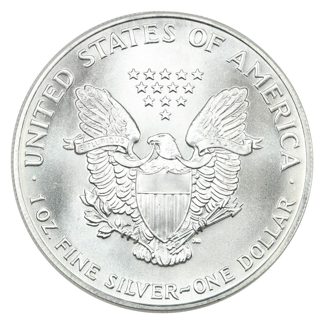 1990 $1 Silver Eagle PCGS MS70 - Silver Eagles - 4