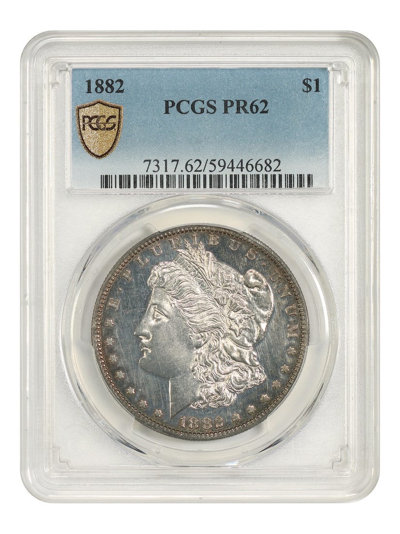 1882 $1 PCGS PR62 - Morgan Dollar (1 of 6)