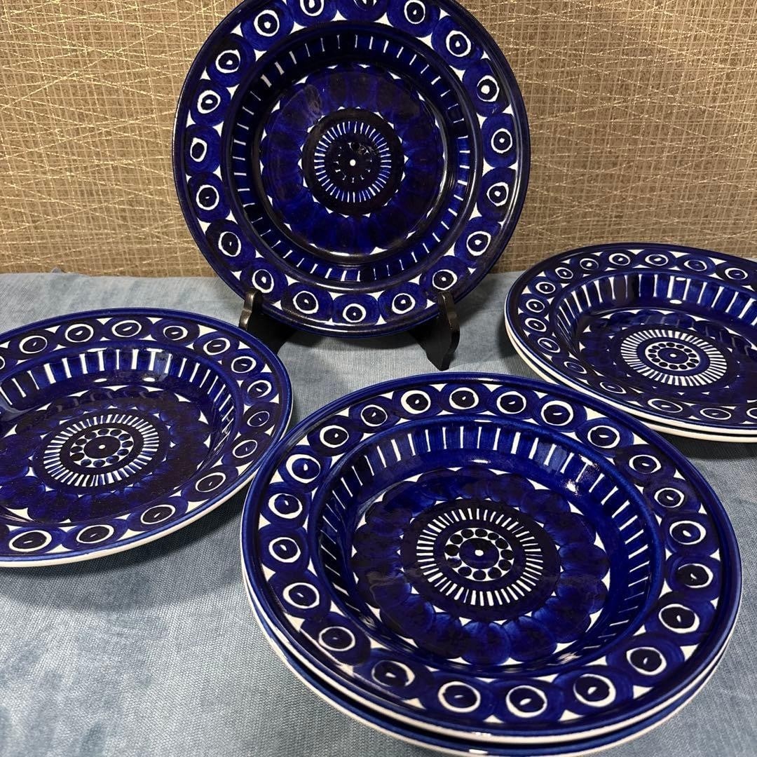 Valencia Arabia Plate Bowl 8.9in Ulla Procope Set Finland Vintage: Valencia Arabia Plate Bowl 8.9in Ulla Procope Set Finland Vintage Item Specifics: Origin: Finland Antique: No Shape: Round Occasion: All Occasions Vintage: Yes Care Instructions: Hand Wash Only Origin