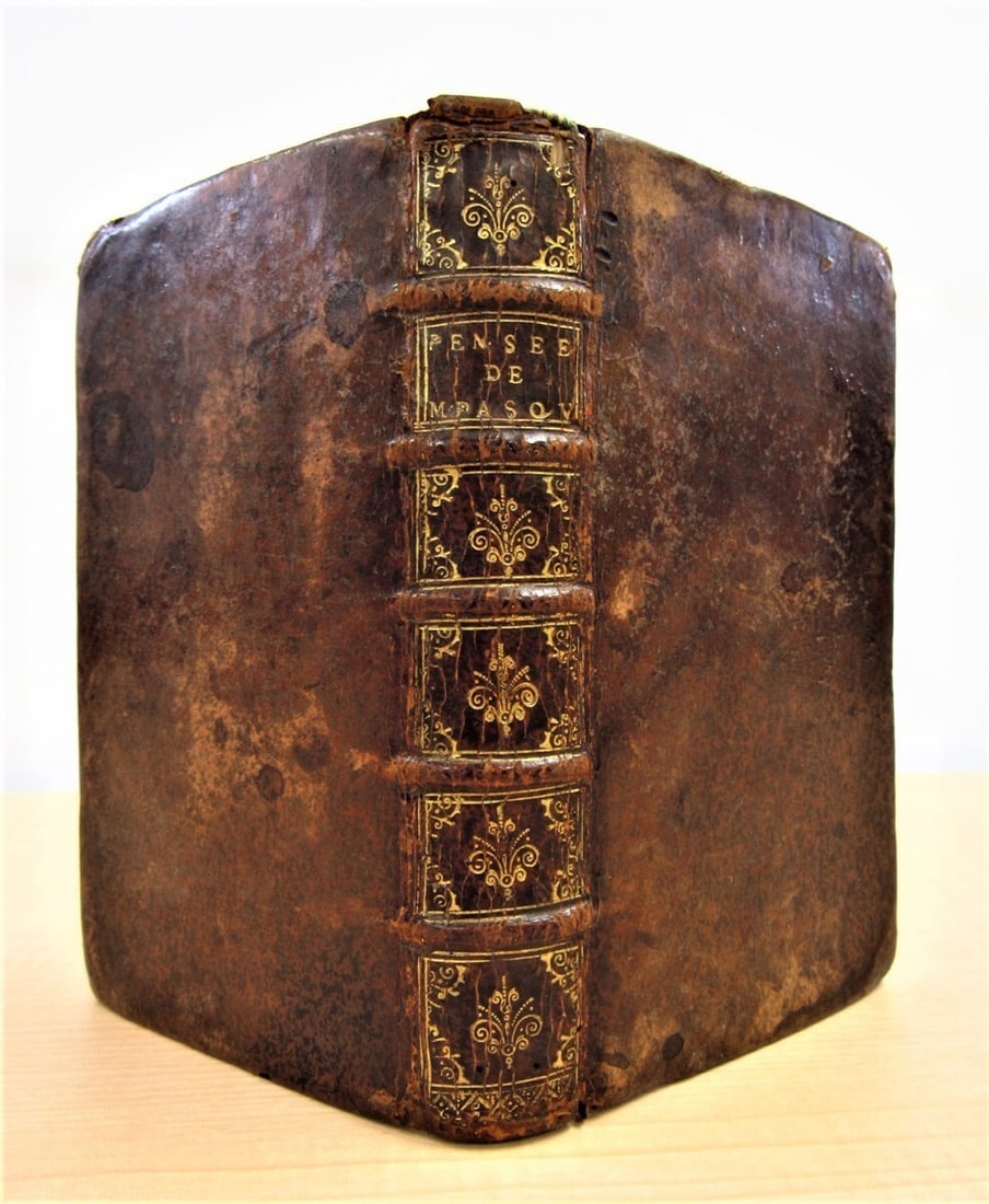 Blaise Pascal: Pensees de M. Pascal- 1670 Chez Guillaume Desprez Paris 1st (1 of 9)