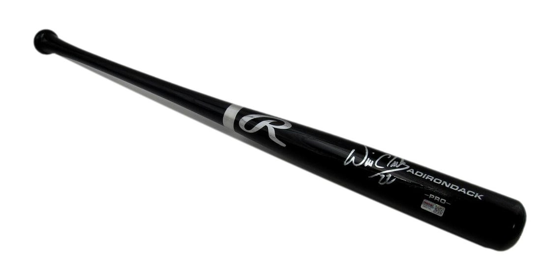 Signed Clark Will San Francisco Giants Bat Adirondack Autographed JSA (1 of 6)