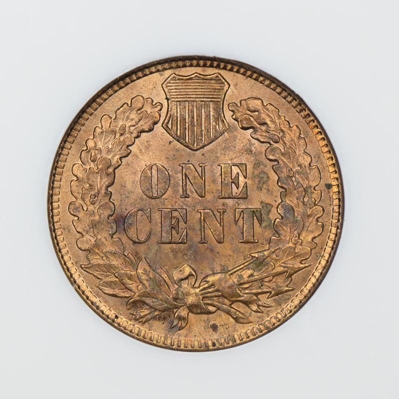INDIAN CENT 1908 MS64RD NGC - 3