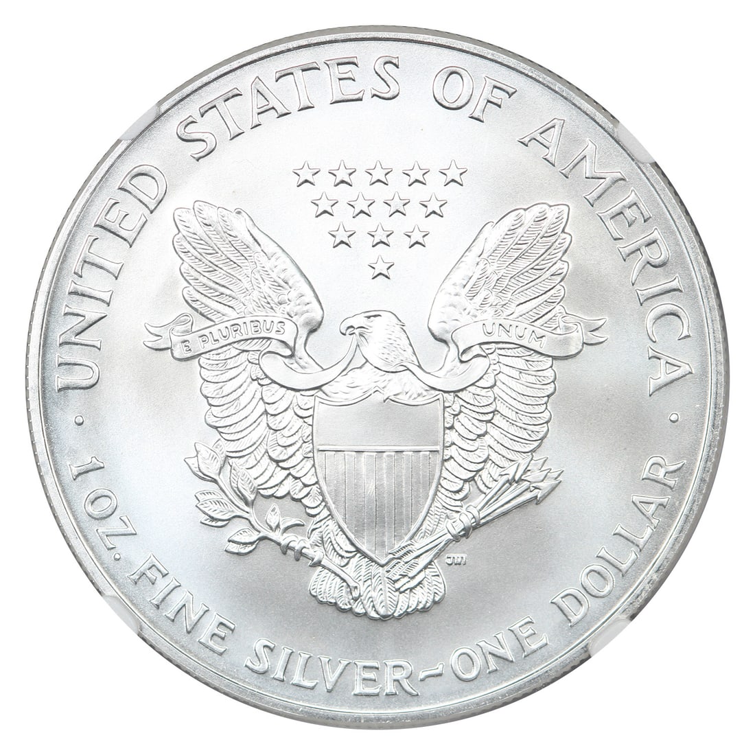 Silver Eagles $1 2001 MS70 NGC - 4