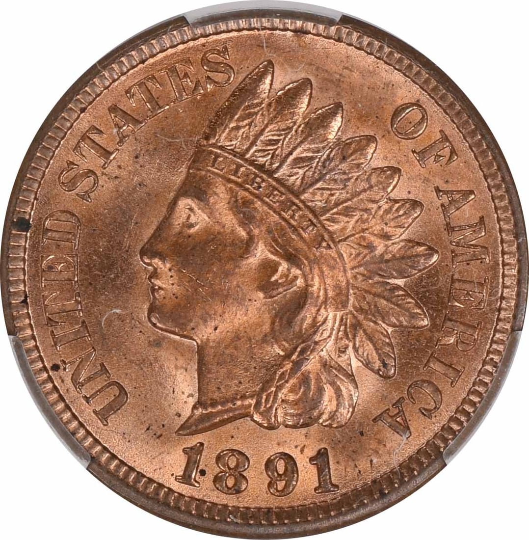 Indian Cent MS64RD CACG - 2