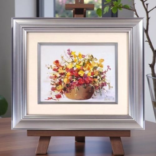 British Art COA Original Oil Painting Floral Still Life Signed Derek Brown: British Art COA Original Oil Painting Floral Still Life Signed Derek Brown Item Specifics: Artist: Derek Brown Unit Of Sale: Single Piece Signed By: Derek Brown Signed: Yes Size: Medium Material: Canv