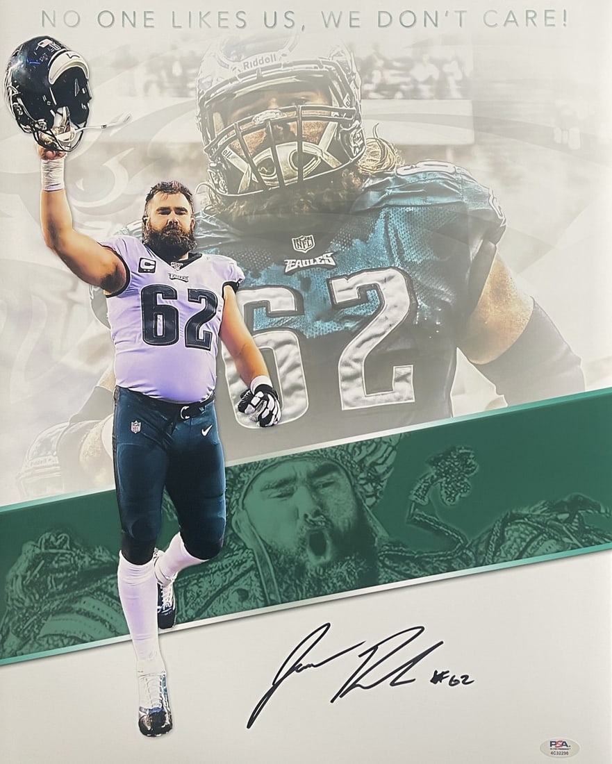 Jason Kelce Philadelphia Eagles Signed 16x20 Photo Witness PSA/ DNA 205812: Jason Kelce Philadelphia Eagles Signed 16x20 Photo Witness PSA/ DNA 205812 Item Specifics: Autograph Authentication: Professional Sports Authenticator (PSA) Original/Reprint: Original Product: Photo S