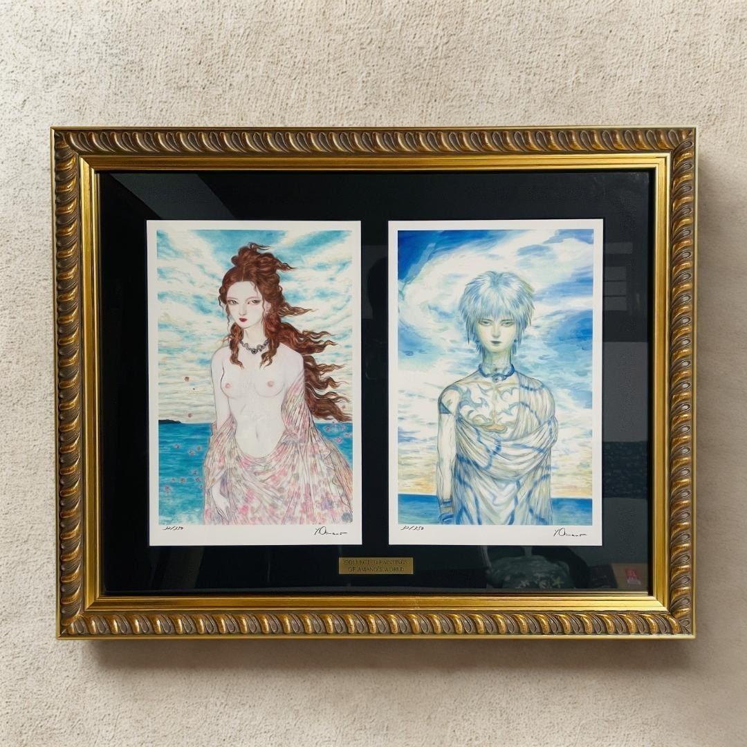 Yoshitaka Amano COLLECTED PAINTINGS AMANO'S WORLD Signed ED 32/ 350 Framed: Yoshitaka Amano COLLECTED PAINTINGS AMANO'S WORLD Signed ED 32/ 350 Framed Item Specifics: Brand: Art Provenance: NA Country: Japan Culture: NA California Prop 65 Warning: NA Product Disclaimer: Pleas