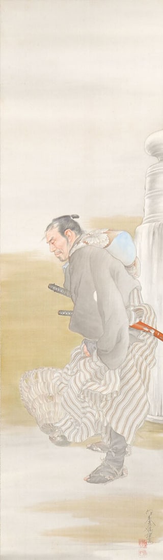 Takayama Hikokuro by Hikozo Ito Samurai Art Antique Japanese Scroll Painting: Takayama Hikokuro by Hikozo Ito Samurai Art Antique Japanese Scroll Painting Item Specifics: Artist: Ito Hikozo Subject: Takayama Hikokuro Material: Paper or Silk Style: Japanese Year Of Production: 2