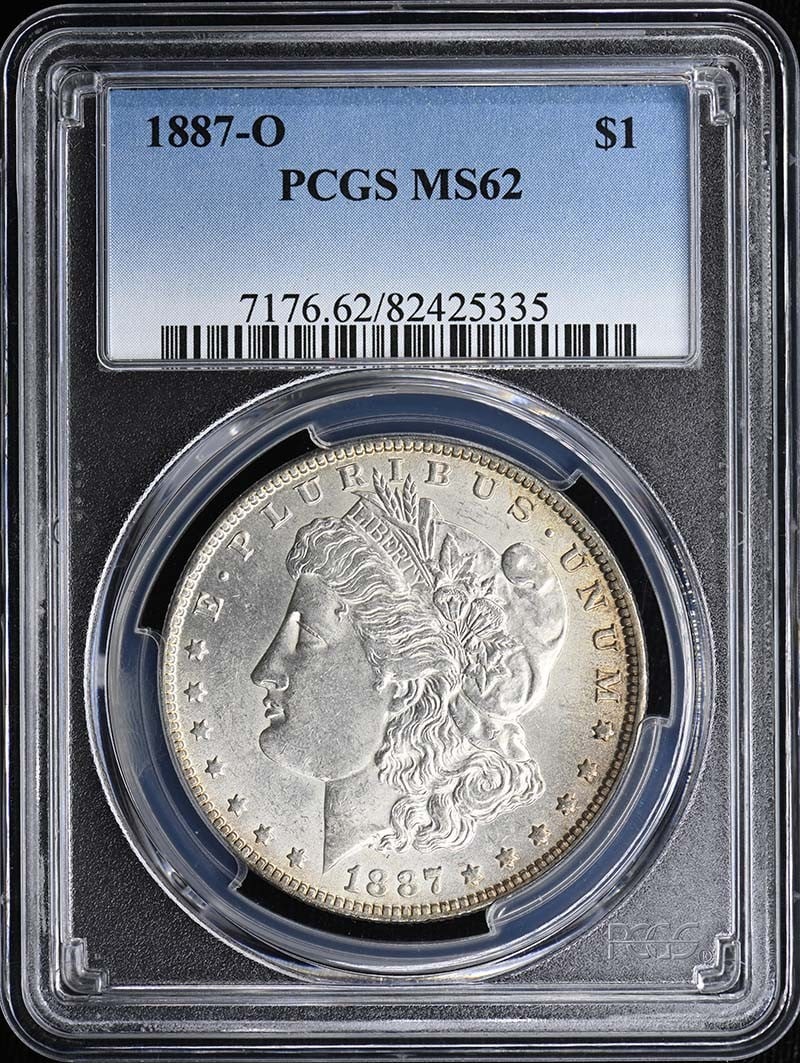 1887-O $1 Morgan Dollar PCGS MS62 (1 of 1)