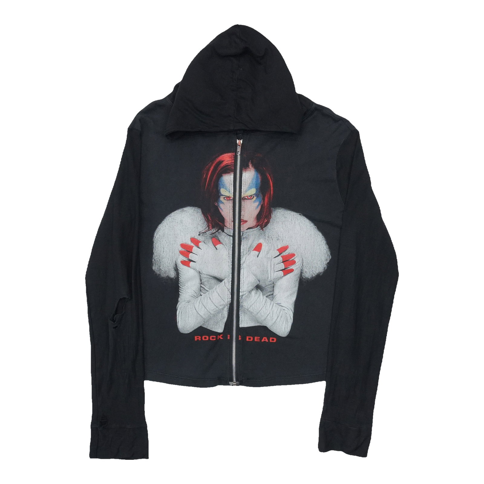 Marilyn Manson Custom Mechanical Animals Hoodie Zip: Marilyn Manson Custom Mechanical Animals Hoodie Zip Custom Mechanical Animals Hoodie Zip features a unique design with intricate details and a striking aesthetic. Made from high-quality materials,