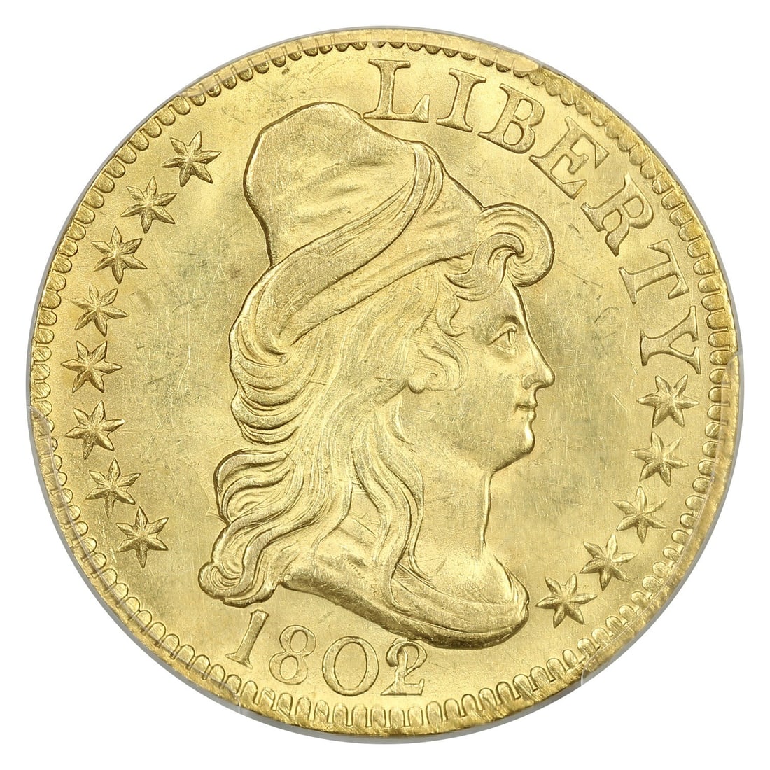 $5 Draped Bust PCGS MS63 1802 - 3