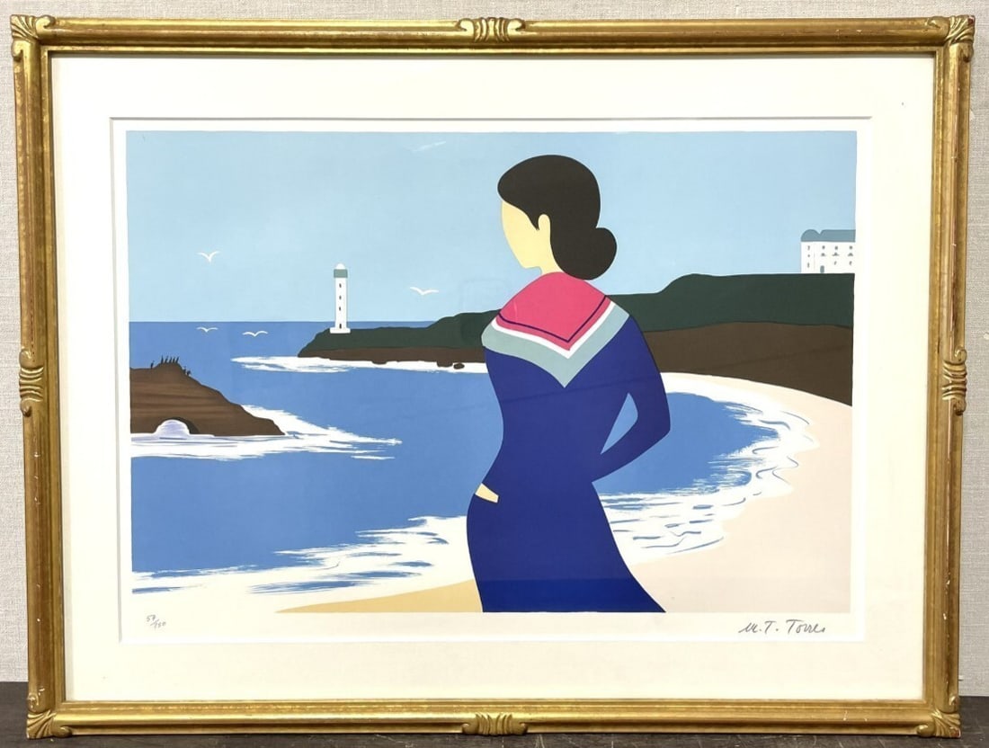Marie Theresa Torres The Lighthouse Lithograph Signed 57/ 250 Framed French Art: Marie Theresa Torres The Lighthouse Lithograph Signed 57/ 250 Framed French Art Item Specifics: Artist: Marie Theresa Torres Unit Of Sale: Single Piece Signed By: Marie Theresa Torres Image Orientatio