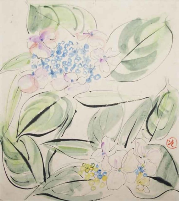 Ichinen Somiya Original Watercolor Painting Flowers Modern Japanese Yoga Art: Ichinen Somiya Original Watercolor Painting Flowers Modern Japanese Yoga Art Item Specifics: Artist: Ichinen Somiya Subject: Flowers Material: Watercolor on paper Style: Japanese Year Of Production: 2