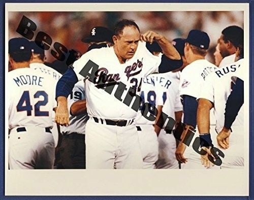 Ryan Nolan Sporting News 1993 8x10 Photo Rangers Fight: Ryan Nolan Sporting News 1993 8x10 Photo Rangers Fight 8x10 photo of the Rangers in a fight, taken by Ryan Nolan for Sporting News in 1993. The image captures a dramatic moment in baseball history,