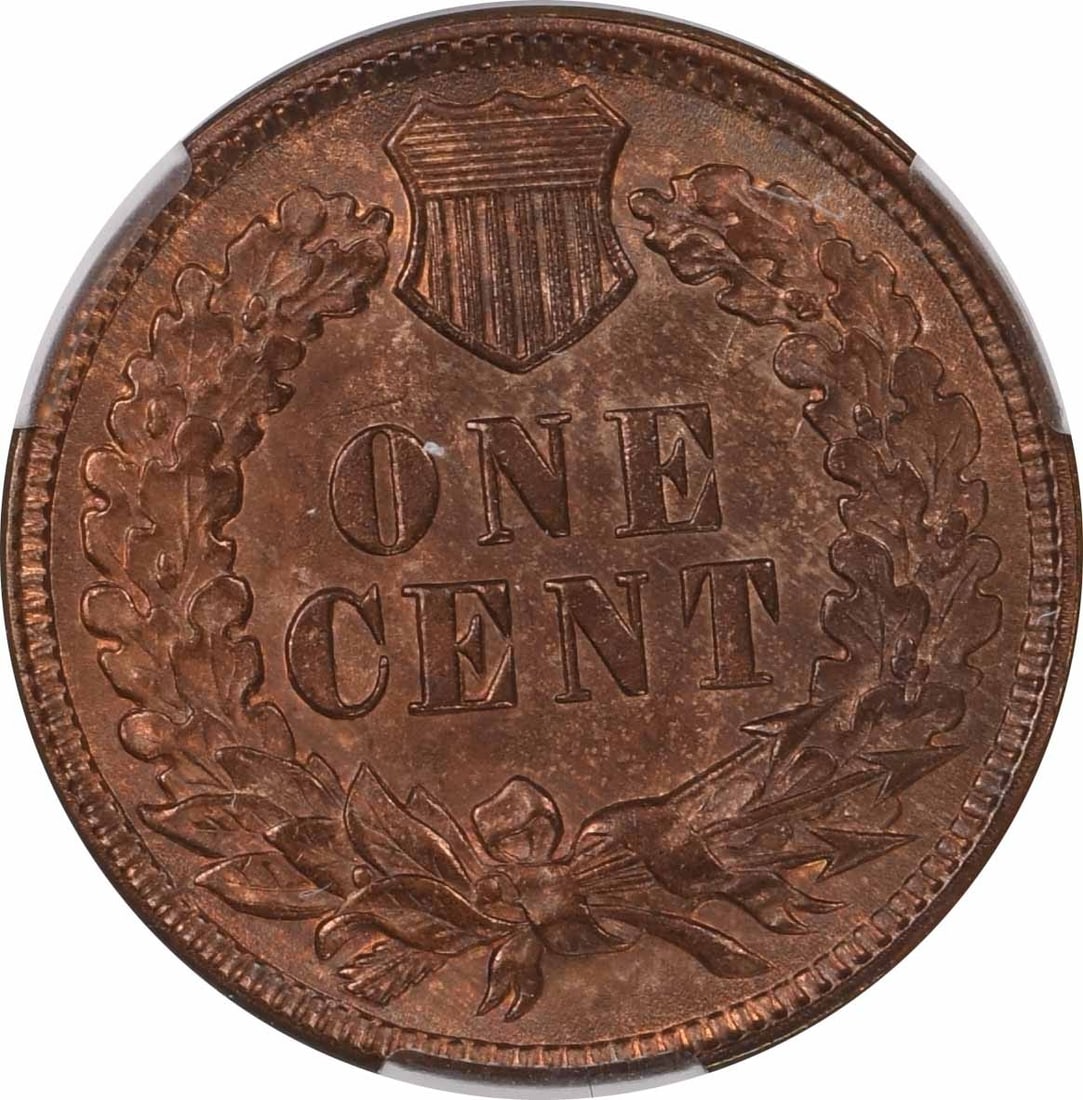 Indian Cent MS65RB CACG - 3