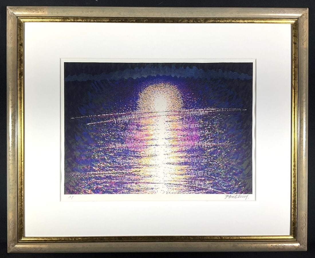 Munenori Makino Woodblock 1995 Signed marked AP Framed With Box Yellow Cloth: Munenori Makino Woodblock 1995 Signed marked AP Framed With Box Yellow Cloth Item Specifics: Artist: Munenori Makino Product Disclaimer: Please review the full description and photos. Lithographs may 