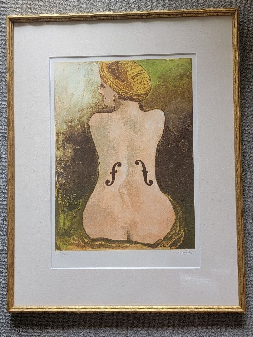 Man Ray Le Violon d'Ingres 1969 Signed Lithograph 120/ 150 Anselmino 84: Man Ray Le Violon d'Ingres 1969 Signed Lithograph 120/ 150 Anselmino 84 Item Specifics: Unit Of Sale: Single Piece Artist: Man Ray Signed By: Man Ray Image Orientation: Portrait Size: Medium Signed: Y