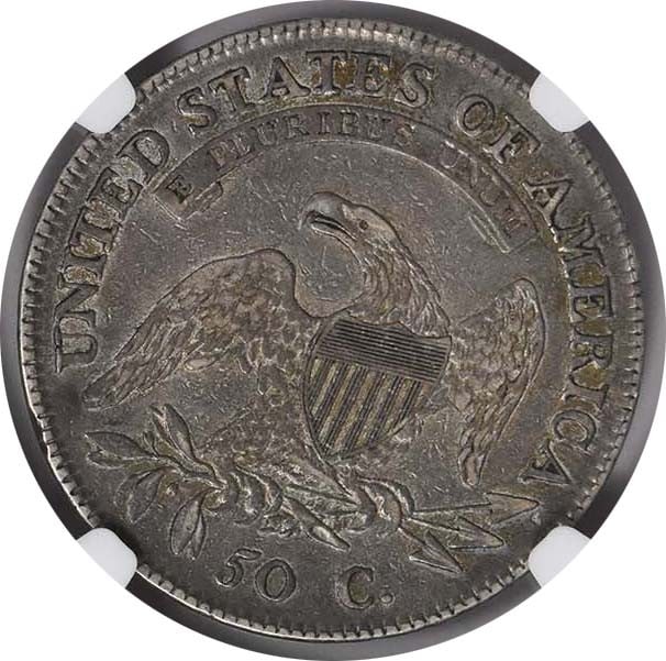 Half Dollar 1809 EF45 NGC Silver Bust - 3