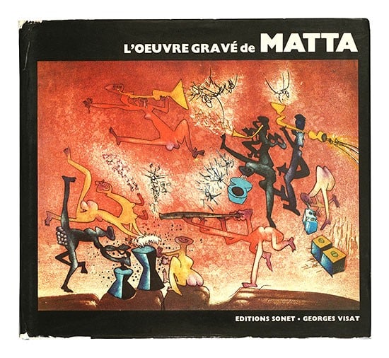 Matta Catalogue Raisonne Engravings 1943 1974 Sabatier Roland Art Book (1 of 1)
