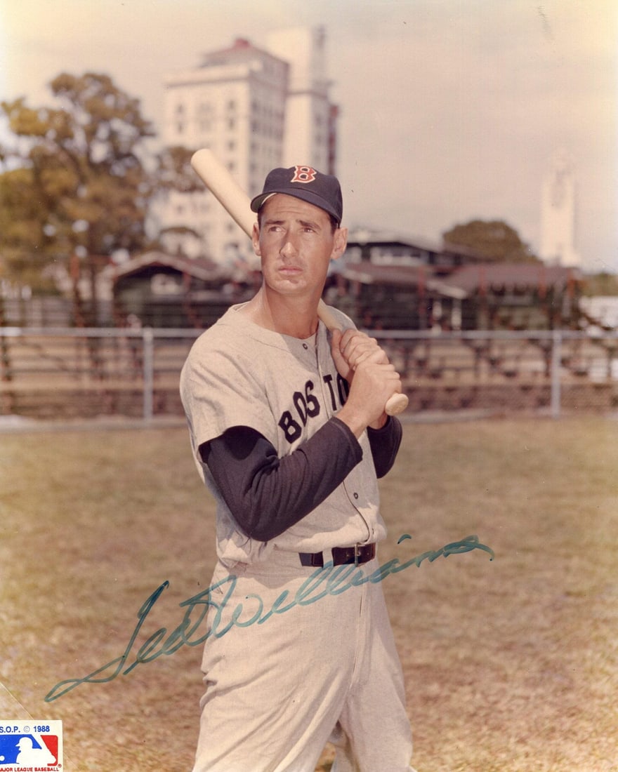 Autographed 8x10 Photo by Ted Williams (1 of 1)