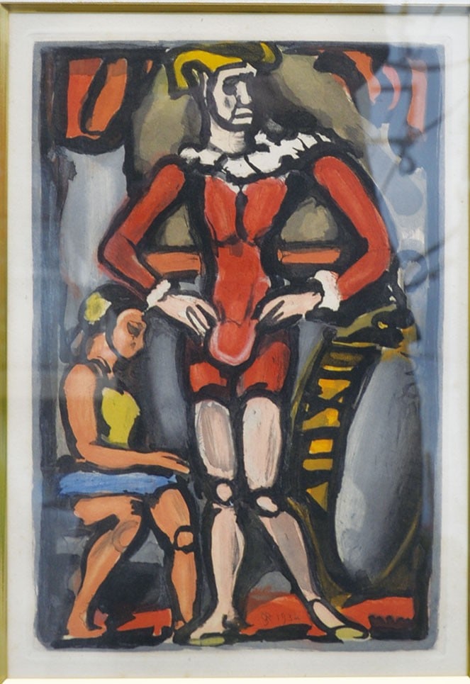 Georges Rouault Master Arthur Color Etching Print Art: Georges Rouault Master Arthur Color Etching Print Art Item Specifics: Artist: Georges Rouault Subject: Portrait / Master Arthur Material: Copperplate Etching on Paper Style: Japanese Year Of Productio