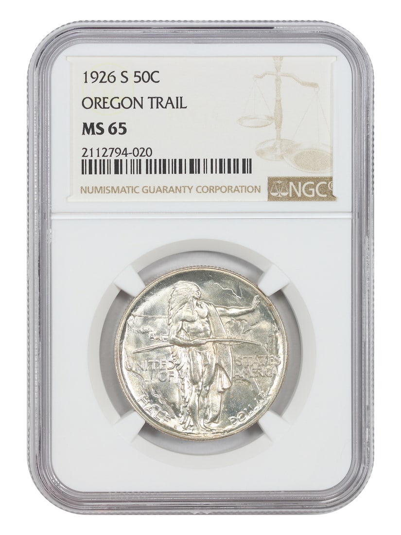 1926-S 50C Oregon NGC MS65 - Classic Silver Commemorative (1 of 4)
