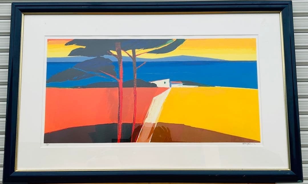 Modern Art Signed 26/ 80 Large Maritimes Pins Screenprint Pascal Etchenic: Modern Art Signed 26/ 80 Large Maritimes Pins Screenprint Pascal Etchenic Item Specifics: Unit Of Sale: Single Piece Artist: Pascal Etchenic Signed By: Pascal Etchenic Image Orientation: Landscape