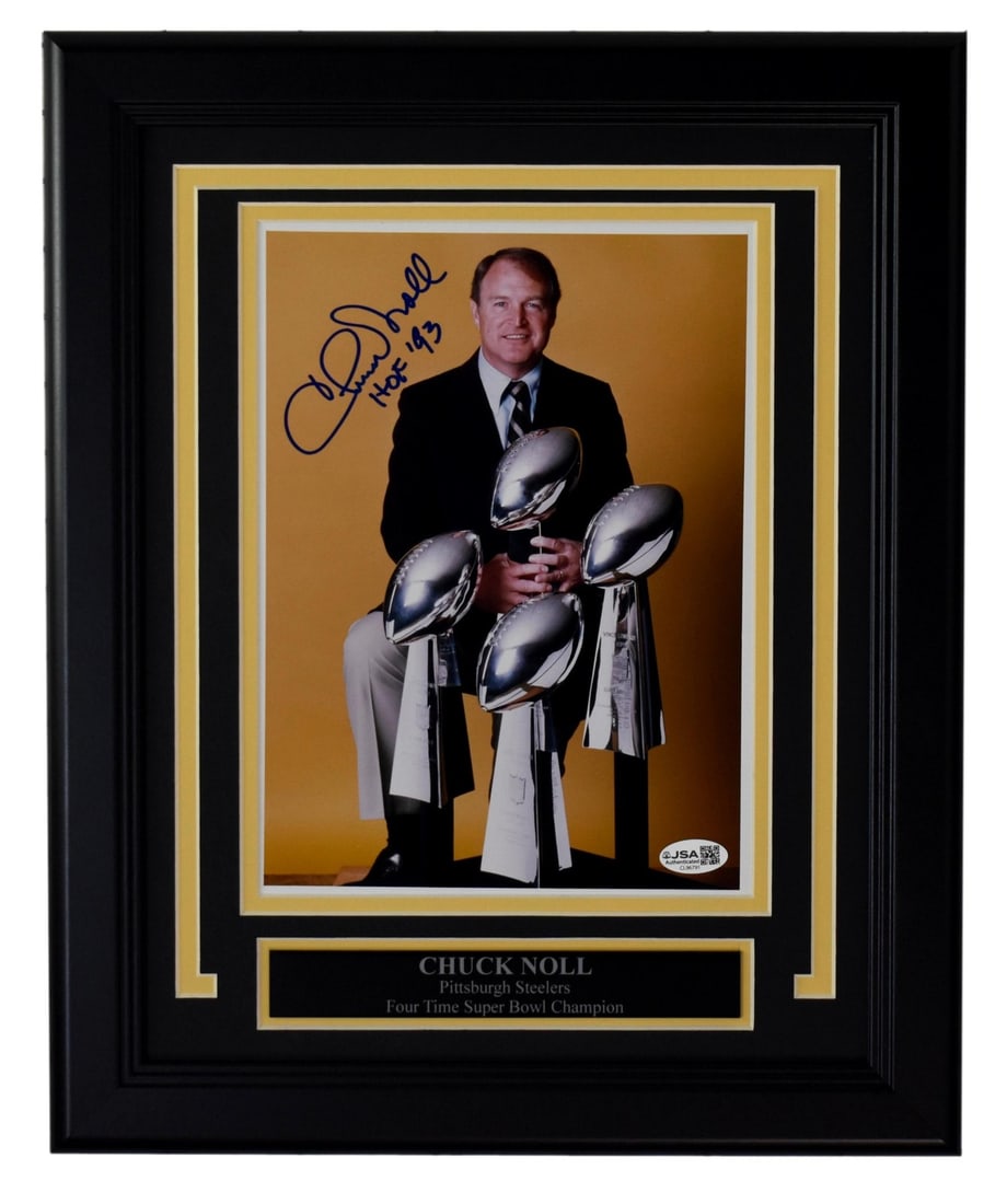 Autographed Steelers Photo Noll Framed 8x10 JSA 211315 Inscribed: Autographed Steelers Photo Noll Framed 8x10 JSA 211315 Inscribed Item Specifics: Team: Pittsburgh Steelers Sport: Football Signed: Yes Product: Photo Original/Reprint: Original Autograph Authenticatio