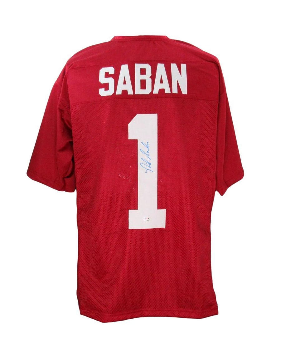 Alabama Autographed Football Jersey PSA/ DNA 192672: Alabama Autographed Football Jersey PSA/ DNA 192672 Item Specifics: Autograph Authentication: Professional Sports Authenticator (PSA) Original/Reprint: Original Product: Jersey Sport: Football Team: U