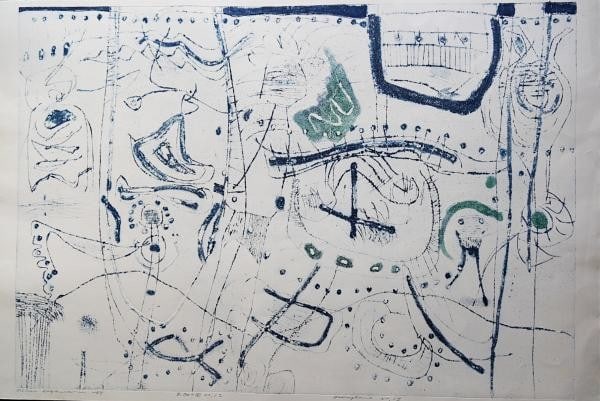 Hideo Hagiwara Woodblock Print Fairy Land No 12 1967 Signed Limited Ed 50: Hideo Hagiwara Woodblock Print Fairy Land No 12 1967 Signed Limited Ed 50 Item Specifics: Artist: Hideo Hagiwara Subject: Japanese print Material: Paper Style: Japanese Size: 103.4 x 73.2 cm Year Of P