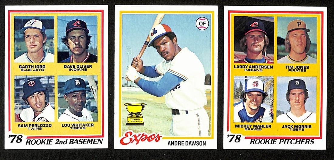 Baseball Complete Set Murray Ryan Schmidt RC Topps 1978 - 3