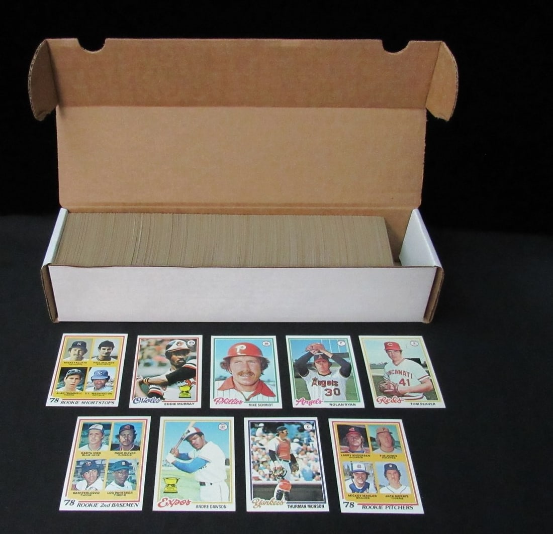 Baseball Complete Set Murray Ryan Schmidt RC Topps 1978 - 5