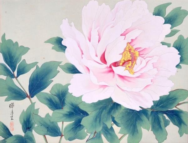 Ikeda Mizuki Japanese Woodblock Print Peony Flowers 1932 Showa Era Art: Ikeda Mizuki Japanese Woodblock Print Peony Flowers 1932 Showa Era Art Item Specifics: Artist: Ikeda Mizuki Subject: Peony Flowers Botanical Art Material: Paper Ink Style: Japanese Size: 34 x 46.5 cm