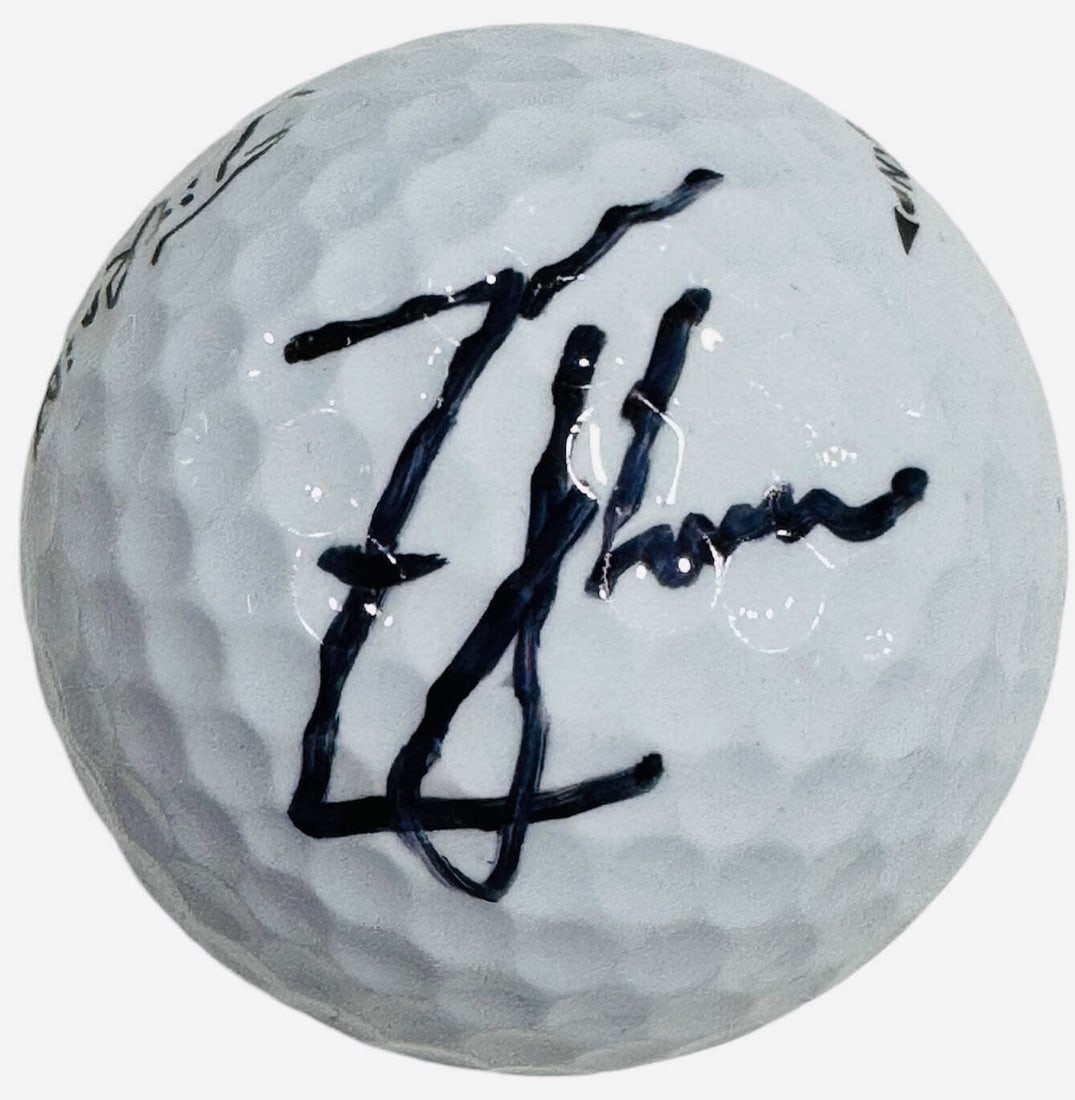 Zach Johnson Autographed Titleist 2 Golf Ball (JSA): Zach Johnson Autographed Titleist 2 Golf Ball (JSA) Signed in black sharpie by Zach Johnson, this Titleist 2 Golf Ball is a unique collectible for golf enthusiasts and fans of the PGA Tour. The James 