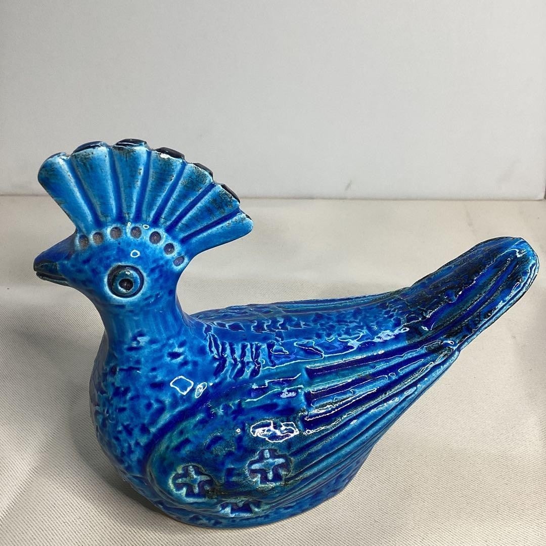 W5.5in Blue Lapwing Bird Figurine Vintage Flavia Bitossi Rimini: W5.5in Blue Lapwing Bird Figurine Vintage Flavia Bitossi Rimini Item Specifics: Antique: No Additional Parts Required: No Vintage: Yes Original/Licensed Reproduction: Original Style: Mid-Century Moder