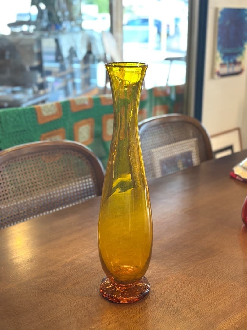 American Vintage Blenko Art Glass Rare Flower Containers (1 of 8)