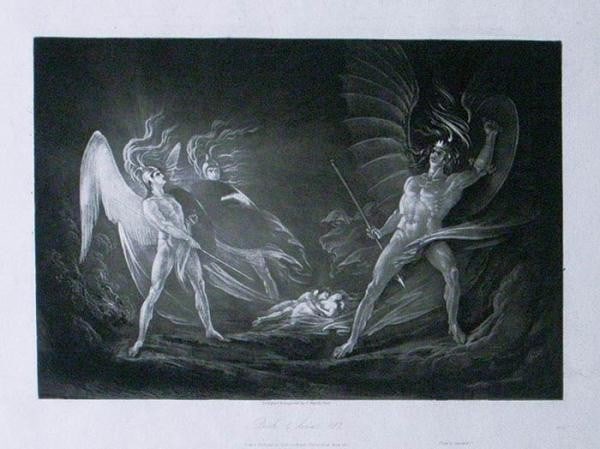 Martin John 1825 Lost Paradise Touched by Ithuriel's Spear (1 of 1)