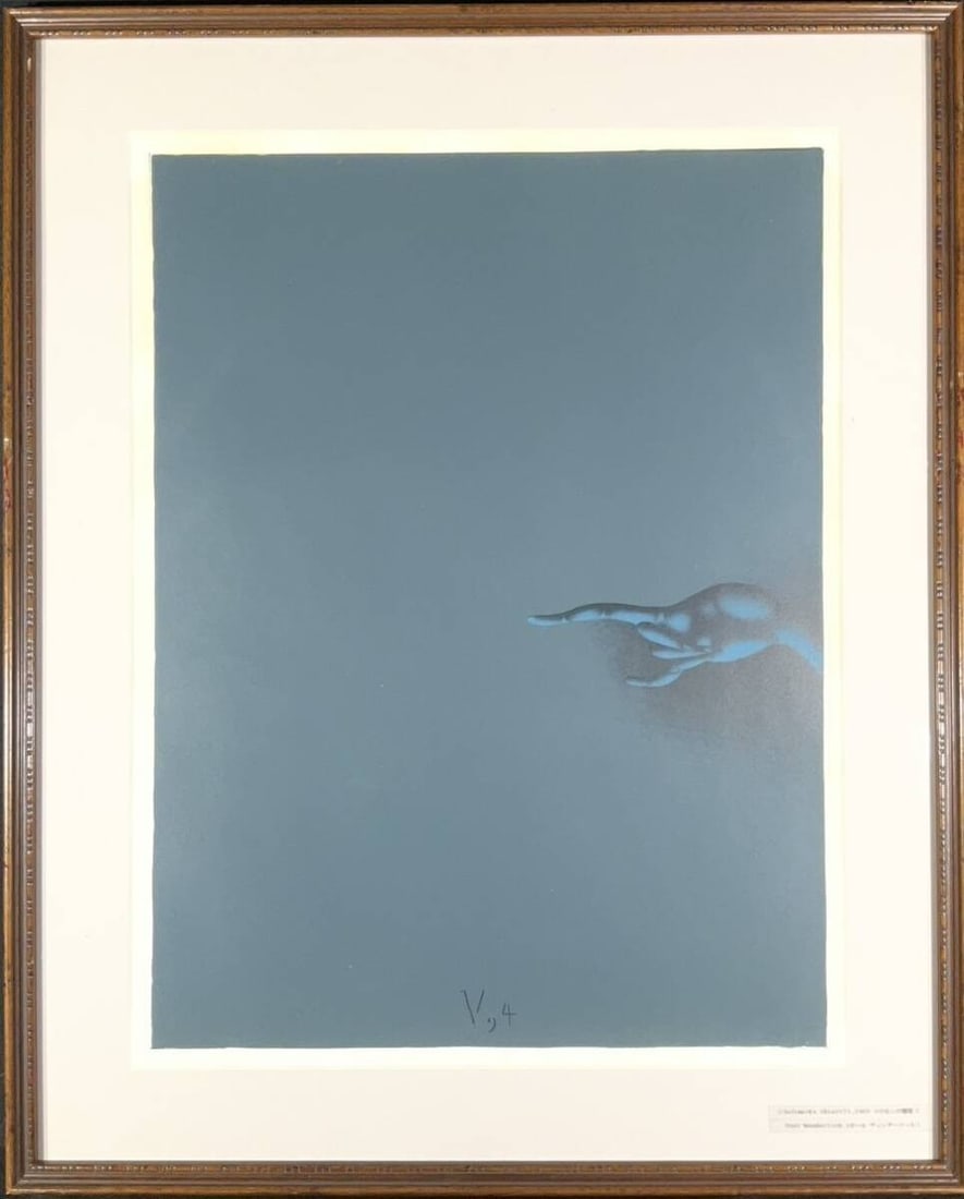 Paul Wunderlich Salomo Surreal Art German Large Signed Lithograph (1 of 10)