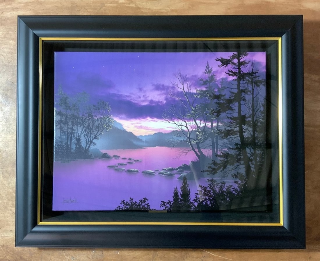Lavender Verse Original Hand-painted Landscape Canvas Signed P12: Lavender Verse Original Hand-painted Landscape Canvas Signed P12 Item Specifics: Artist: Ken Shotwell Unit Of Sale: Single Piece Signed By: Ken Shotwell Signed: Yes Size: Large Material: Canvas