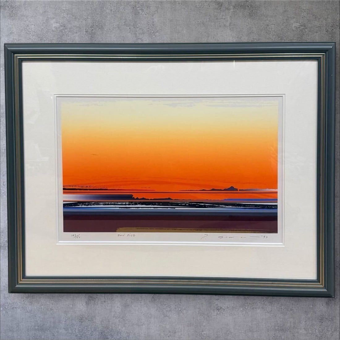 SUN RISE Tetsuro Sawada Signed Silkscreen 1997 ED 143/ 150 Authentic Japan Art: SUN RISE Tetsuro Sawada Signed Silkscreen 1997 ED 143/ 150 Authentic Japan Art Item Specifics: Artist: Tetsuro Sawada Unit Of Sale: Single Piece Signed By: Tetsuro Sawada Image Orientation: Landscape 