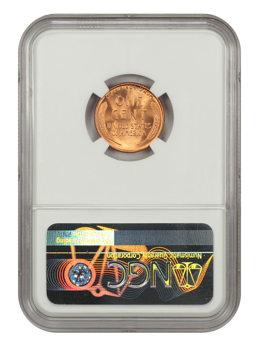 1958-D 1C NGC MS67RD - 2