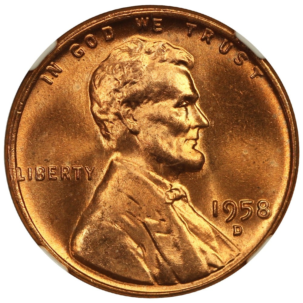 1958-D 1C NGC MS67RD - 3