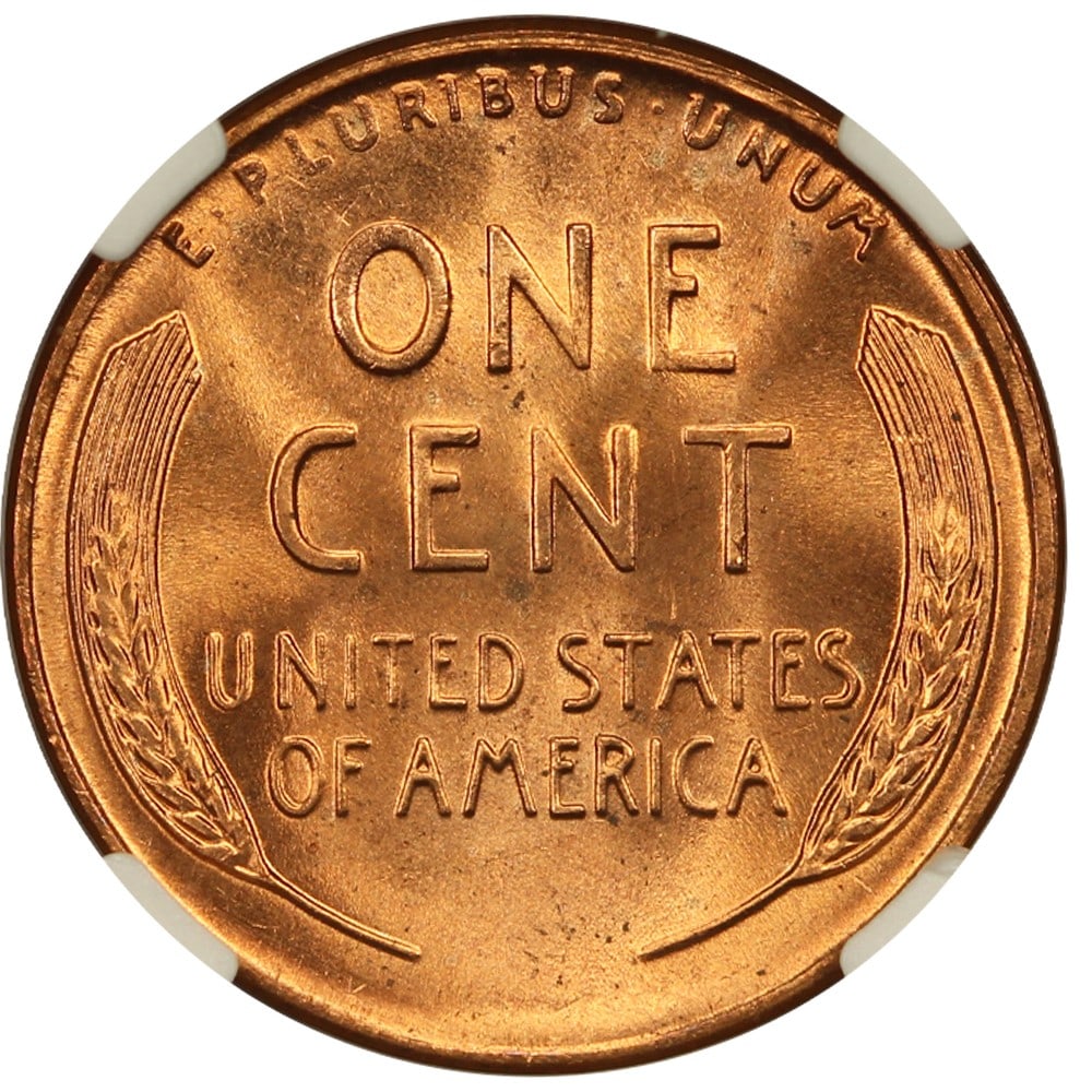 1958-D 1C NGC MS67RD - 4